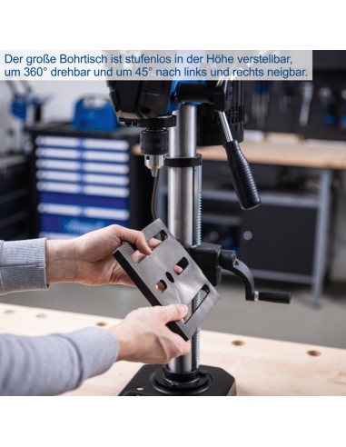 5 - Perceuse a colonne 550 W Scheppach TBM250