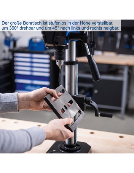 5 - Perceuse a colonne 550 W Scheppach TBM250