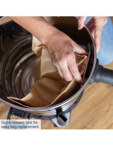 4 - Aspirateur eau et poussieres c-nts20-x avec batterie 4,0Ah et chargeur Scheppach