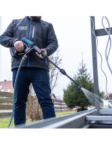 2 - Nettoyeur haute pression c-hpg35-x avec batterie 2,0Ah chargeur IXES Scheppach