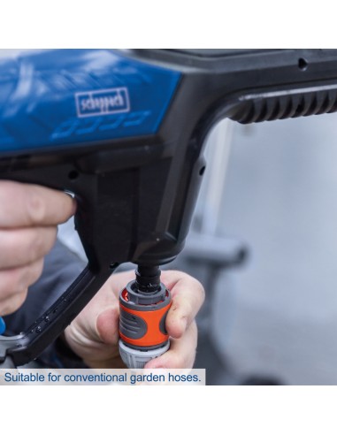 3 - Nettoyeur haute pression c-hpg35-x avec batterie 2,0Ah chargeur IXES Scheppach
