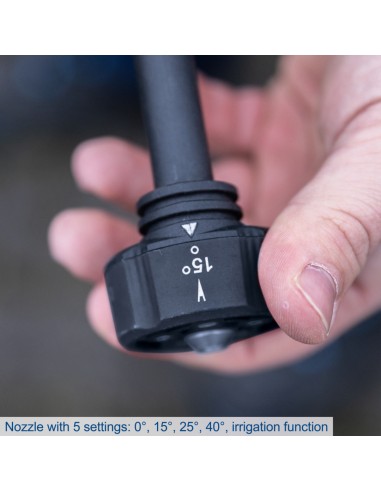 5 - Nettoyeur haute pression c-hpg35-x avec batterie 2,0Ah chargeur IXES Scheppach