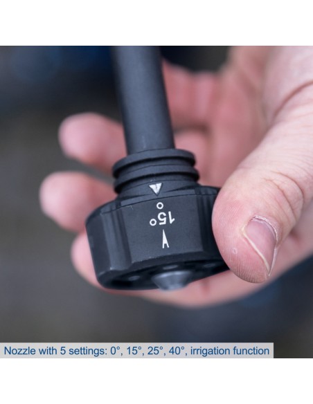 5 - Nettoyeur haute pression c-hpg35-x avec batterie 2,0Ah chargeur IXES Scheppach