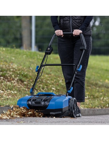 2 - Balayeuse c-s610-x 20V avec 1 batterie 2,0Ah et chargeur IXES Scheppach