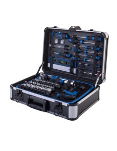 1 - Mallette a outils et equipement 235 pieces Scheppach TB220