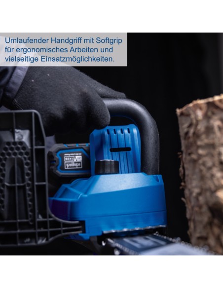 2 - Tron?ºonneuse c-cs254-x 20V avec 1 batterie 4,0Ah et chargeur IXES Scheppach