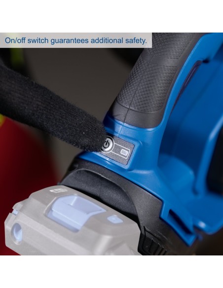 4 - Tron?ºonneuse bc-tcs200-x avec 1 batterie 4,0Ah et chargeur IXES Scheppach