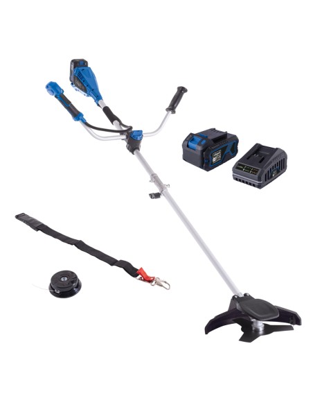 1 - Debroussailleuse bc-bch330/20-x avec batterie 4,0Ah et chargeur IXES Scheppach