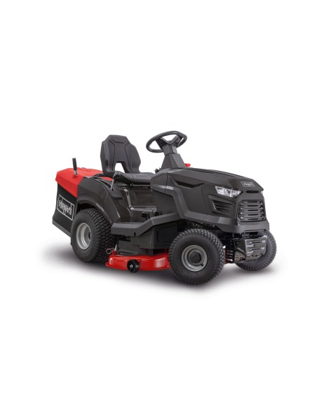 1 - Tracteur tondeuse demarrage electrique 452cc 98cm Scheppach tmr452-98c-rd