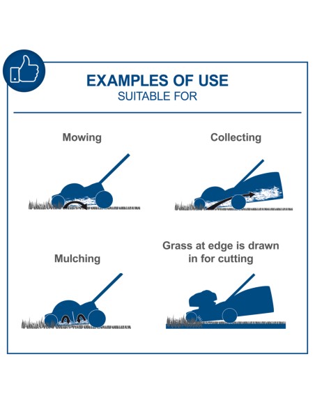 5 - Tondeuse bc-mp380-x 38cm avec batteries 4,0Ah et double chargeur IXES Scheppach