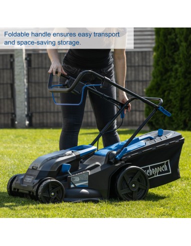 5 - Tondeuse bc-mp430-x 43cm avec batteries 4,0Ah et double chargeur IXES Scheppach