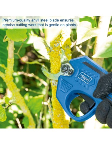 4 - Secateur bc-prs28-x 20V avec 1 batterie 2,0Ah et chargeur IXES Scheppach