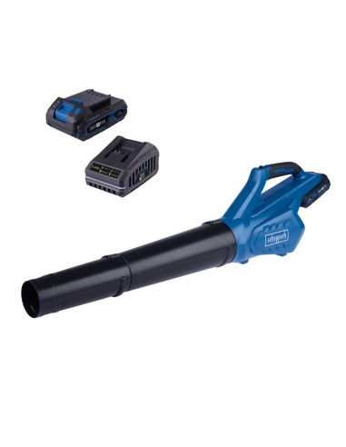 Soffiatore foglie c-bl700-x 20V 1 batteria 2.0Ah e caricabatteria ixes Scheppach