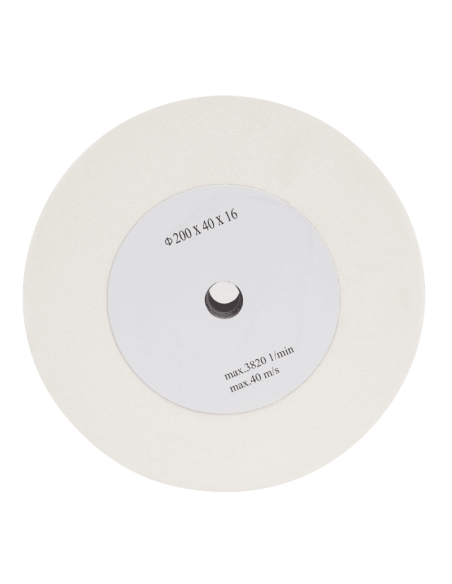 Meule 200 x 40 x 15,88 mm K100 pour meuleuse Scheppach SM200AL