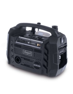 1 - Compresseur electrique et a batterie ixes C-HYC360BE-X scheppach black