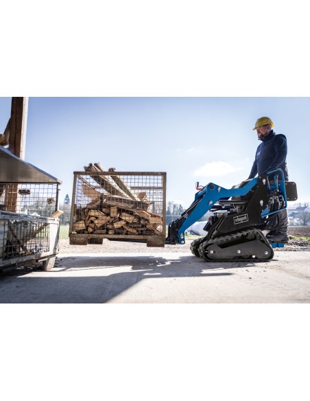 3 - Fourche a palettes pour mini chargeur Scheppach mkl730