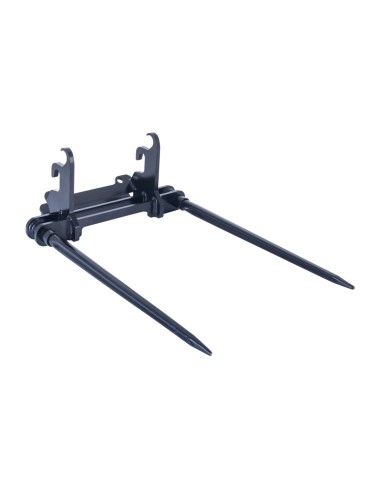 1 - Fourche a balles pour mini-chargeuse Scheppach MKL730