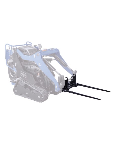 2 - Fourche a balles pour mini-chargeuse Scheppach MKL730