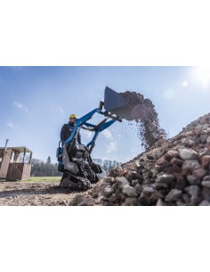 1 - Godet de 130 litres pour mini-chargeuse Scheppach mkl730