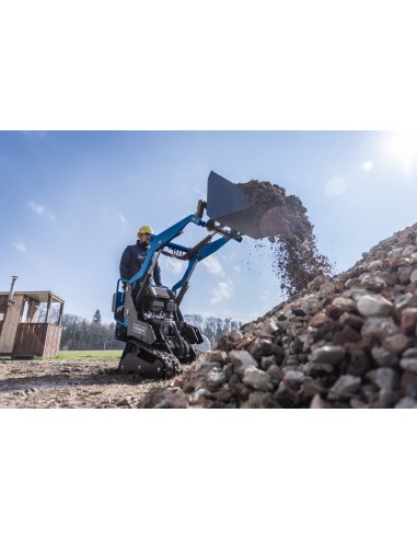 1 - Godet de 130 litres pour mini-chargeuse Scheppach mkl730