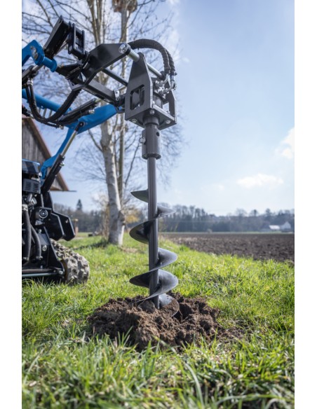 3 - Helice de forage de 200 mm pour mini-chargeuse Scheppach MKL730