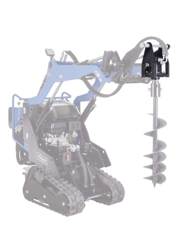 1 - Accessoire de forage pour mini-chargeuse Scheppach MKL730