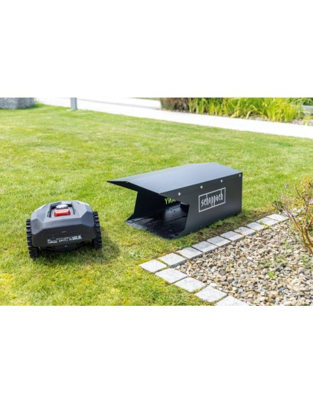Robohome garage per proteggere dagli effetti del tempo i robocut Scheppach