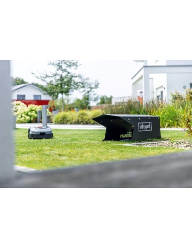 Robohome garage per proteggere dagli effetti del tempo i robocut Scheppach