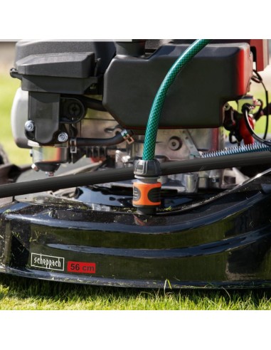 4 - Tondeuse a gaz autopropulsee 224cc largeur de coupe 56cm Scheppach ms225-56