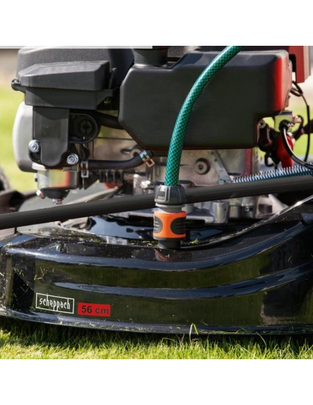 4 - Tondeuse a gaz autopropulsee 224cc largeur de coupe 56cm Scheppach ms225-56