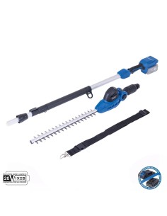 1 - Taille-haie telescopique 410 mm 20V sans batterie ixes Scheppach c-phs410-x