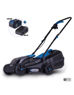 1 - Tondeuse 20V 32cm 1 batterie 4.0Ah + chargeur ixes Scheppach bc-mp320-x