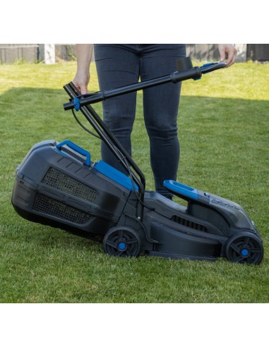 4 - Tondeuse 20V 32cm 1 batterie 4.0Ah + chargeur ixes Scheppach bc-mp320-x