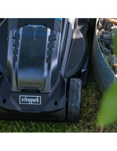 5 - Tondeuse 20V 32cm 1 batterie 4.0Ah + chargeur ixes Scheppach bc-mp320-x