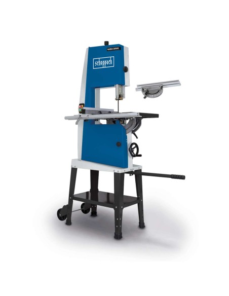 1 - Scie a ruban de table coupe bois 400v 1100w coupe 205 mm Scheppach basa3