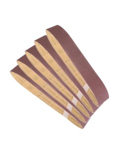 1 - Kit de 5 rubans abrasifs 762x25 mm grain 100 Scheppach