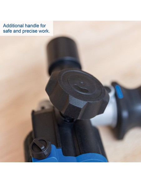 3 - Satinatrice polisseuse ponceuse a rouleau 1500W Scheppach mrs1500