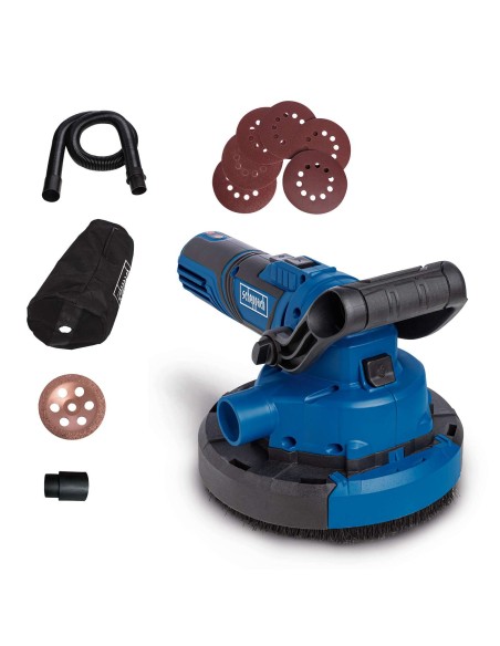 2 - Ponceuse murale 1050w disques 180 mm Scheppach brf1200