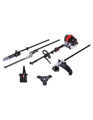 Decespugliatore tagliaerba 4in1 a scoppio motore 2 tempi 52cc Scheppach pmt520