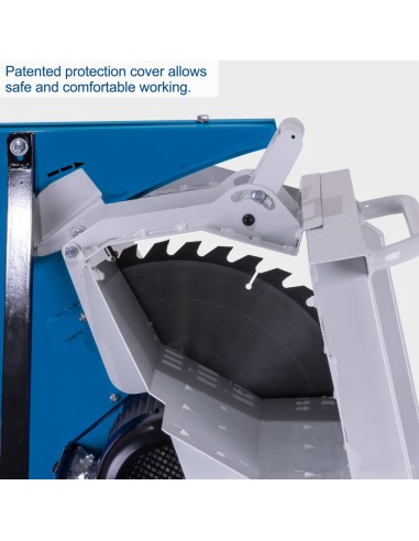 3 - Scie circulaire a troncs basculant electrique lame505mm Scheppach hs550