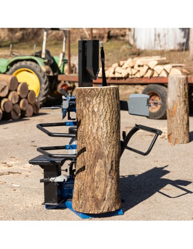 3 - Fendeuse de buches electrique verticale 10 t 3150w 230v Scheppach compact 10t