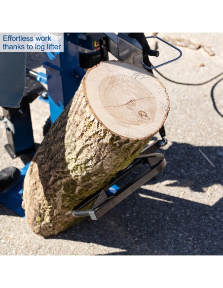 4 - Fendeuse de buches electrique verticale 10 t 3150w 230v Scheppach compact 10t