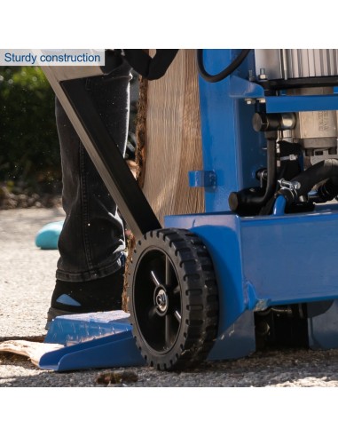 5 - Fendeuse de buches electrique verticale 10 t 3150w 230v Scheppach compact 10t