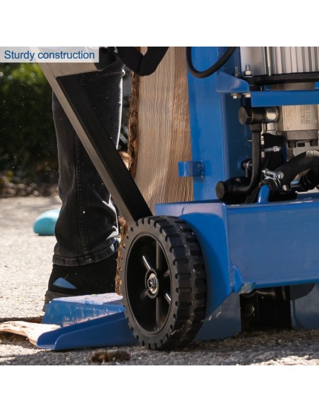 5 - Fendeuse de buches electrique verticale 10 t 3150w 230v Scheppach compact 10t