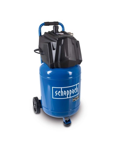 1 - Compresseur a air 180L vertical 10 bar faible maintenance Scheppach HC35V