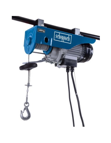 1 - Palan elevateur electrique 400 kg 800w Scheppach hrs500