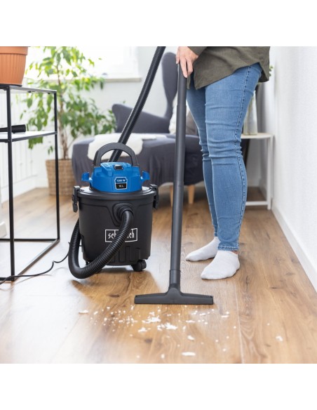 Aspirateur eau et poussiere bidon aspiratout 16L Scheppach VC16