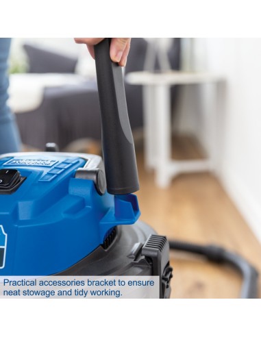 Aspirateur eau et poussiere bidon aspiratout 16L Scheppach VC16