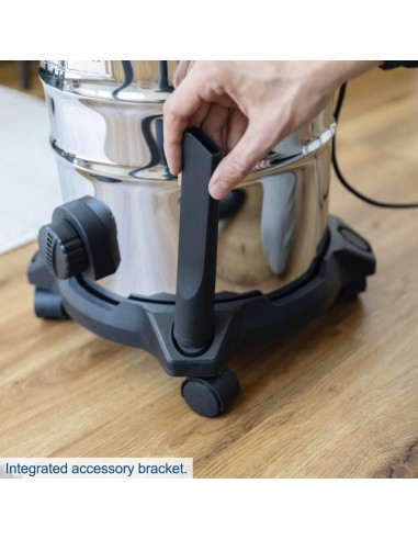 5 - Aspirateur eau et poussiere inox 1200W 30L Scheppach VC30V2