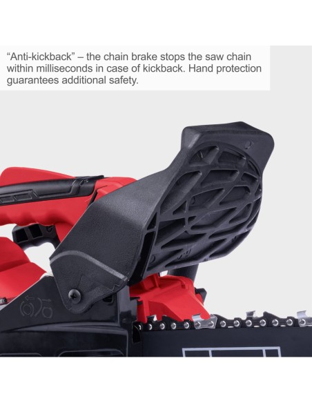 Tronconneuse a essence 25,4cc barre procut 10" lame 25,4 cm Scheppach pcs26